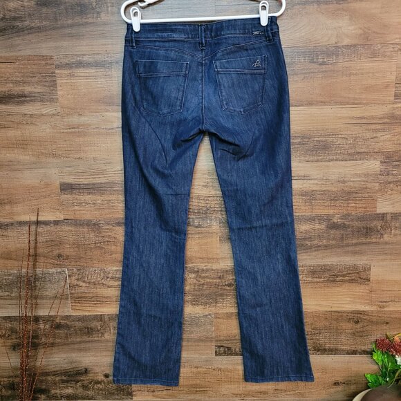 DL1961 Jeans Size 29 Cindy Slim Bootcut Low Rise Dark Wash Denim Western - Picture 2 of 12